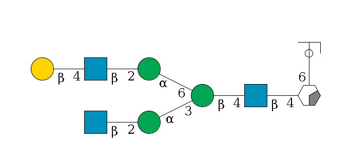 b1D-GlcNAc,p/#acleavage_0_2(--6a1L-Fuc,p/#ycleavage)--4b1D-GlcNAc,p--4b1D-Man,p(--3a1D-Man,p--2b1D-GlcNAc,p)--6a1D-Man,p--2b1D-GlcNAc,p--4b1D-Gal,p$MONO,Und,-2H,0,redEnd