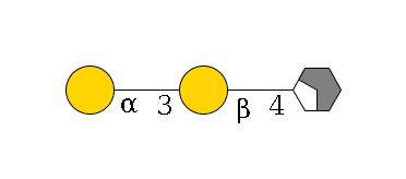 b1D-GlcNAc,p/#acleavage_2_4--4b1D-Gal,p--3a1D-Gal,p$MONO,Und,-H,0,redEnd