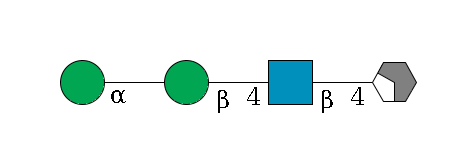b1D-GlcNAc,p/#acleavage_2_4--4b1D-GlcNAc,p--4b1D-Man,p--?a1D-Man,p$MONO,Und,-H,0,redEnd