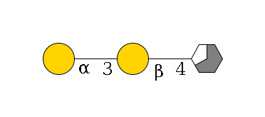 b1D-GlcNAc,p/#acleavage_3_5--4b1D-Gal,p--3a1D-Gal,p$MONO,Und,-H,0,redEnd