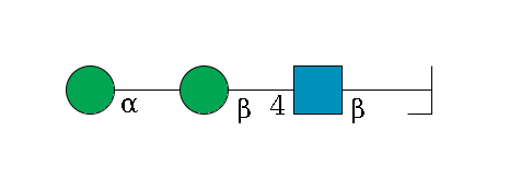 b1D-GlcNAc,p/#bcleavage--4b1D-GlcNAc,p--4b1D-Man,p--?a1D-Man,p$MONO,Und,-H,0,redEnd