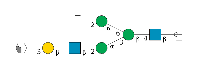 b1D-GlcNAc,p/#ccleavage--4b1D-GlcNAc,p--4b1D-Man,p(--3a1D-Man,p--2b1D-GlcNAc,p--?b1D-Gal,p--3a2D-NeuAc,p/#xcleavage_2_4)--6a1D-Man,p--2b1D-GlcNAc,p/#zcleavage$MONO,Und,-2H,0,redEnd