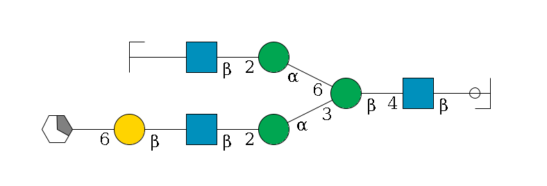 b1D-GlcNAc,p/#ccleavage--4b1D-GlcNAc,p--4b1D-Man,p(--3a1D-Man,p--2b1D-GlcNAc,p--?b1D-Gal,p--6a2D-NeuAc,p/#xcleavage_1_5)--6a1D-Man,p--2b1D-GlcNAc,p--?b1D-Gal,p/#zcleavage$MONO,Und,-H,0,redEnd