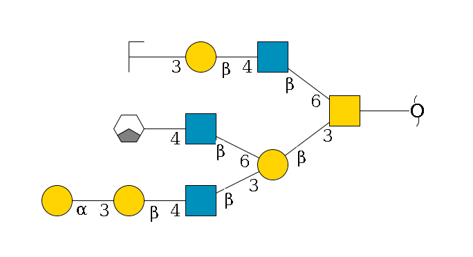 redEnd--??1D-GalNAc,p(--3b1D-Gal,p(--3b1D-GlcNAc,p--4b1D-Gal,p--3a1D-Gal,p)--6b1D-GlcNAc,p--4b1D-Gal,p/#xcleavage_1_3)--6b1D-GlcNAc,p--4b1D-Gal,p--3a1D-Gal,p/#zcleavage$MONO,Und,-2H,0,redEnd