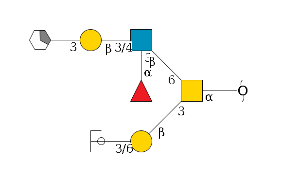 redEnd--?a1D-GalNAc,o(--3b1D-Gal,p--3/6a2D-NeuAc,p/#ycleavage)--6b1D-GlcNAc,p(--3/4b1D-Gal,p--3a2D-NeuAc,p/#xcleavage_1_5)--3a1L-Fuc,p$MONO,Und,-H,0,redEnd