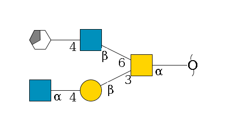 redEnd--?a1D-GalNAc,p(--3b1D-Gal,p--4a1D-GlcNAc,p)--6b1D-GlcNAc,p--4b1D-Gal,p/#xcleavage_3_5$MONO,Und,-H,0,redEnd