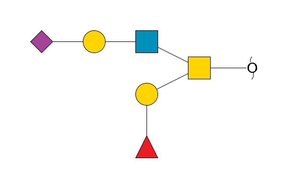 redEnd--?a1D-GalNAc,p(--3b1D-Gal,p--2a1L-Fuc,p)--6b1D-GlcNAc,p--4b1D-Gal,p--3a2D-NeuAc,p$MONO,Und,-H,0,redEnd