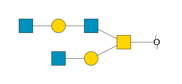 redEnd--?a1D-GalNAc,p(--3b1D-Gal,p--4a1D-GlcNAc,p)--6b1D-GlcNAc,p--4b1D-Gal,p--4a1D-GlcNAc,p$MONO,Und,-H,0,redEnd