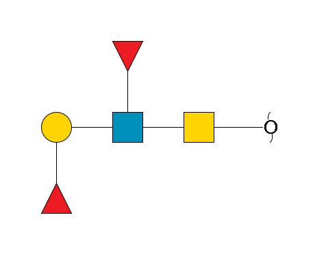redEnd--?a1D-GalNAc,p--3b1D-GlcNAc,p(--3b1D-Gal,p--2a1L-Fuc,p)--4a1L-Fuc,p$MONO,Und,-H,0,redEnd