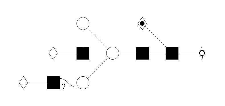 redEnd--?b1D-GlcNAc,p(--4b1D-GlcNAc,p--4b1D-Man,p(--3a1D-Man,p--??1D-GlcNAc,p--4b1D-Gal,p)--6a1D-Man,p--2b1D-GlcNAc,p--4b1D-Gal,p)--6a1L-Fuc,p$MONO,Und,-2H,0,redEnd
